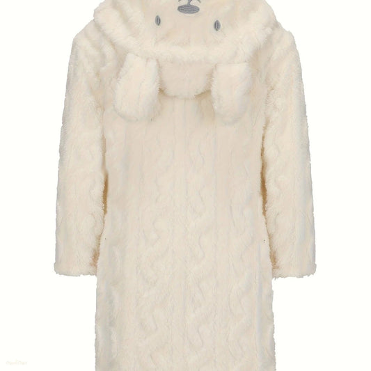 Peignoir enfant flanelle polaire automne hiver - 1