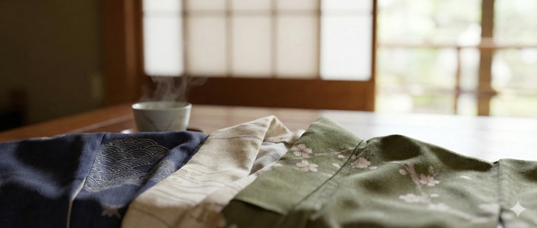 Le peignoir kimono : l'élégance japonaise chez vous