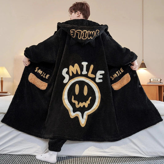 Pyjama Peluche Kawaii "Smile" pour Enfant et Adulte (Variante G)