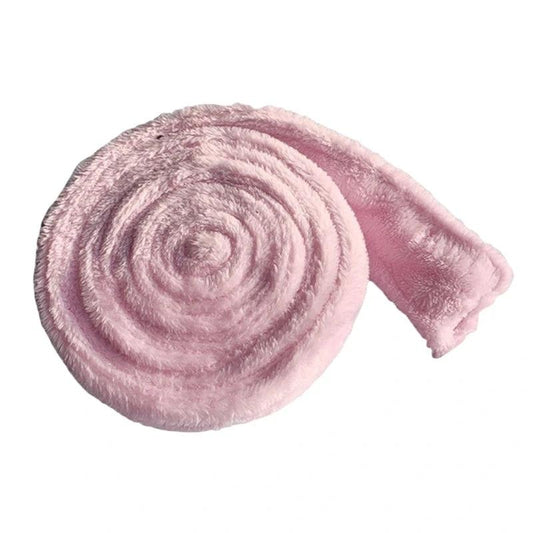 Hotel Bathrobe Belt Tie Flannel Robe Belt Replacement Fleece Light Pink Thickened