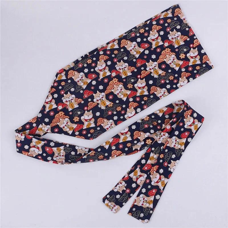 Ceinture de Hanfu Traditionnelle Chinoise Style Japonais Rétro Corset Obi Robe Ceinture Ceinture Kimono Accessoires - Variante 17