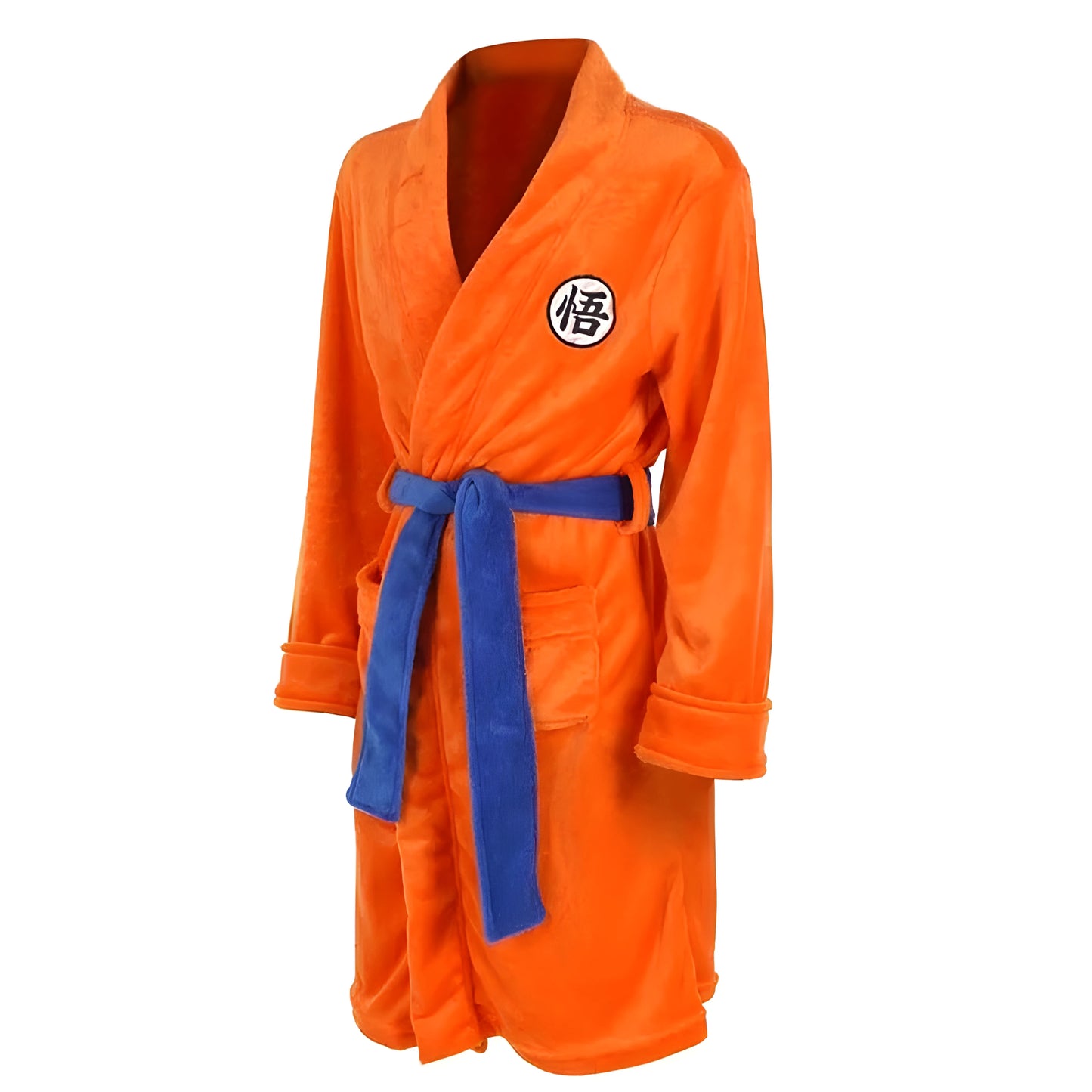 Peignoir Dragon Ball Son Goku Orange Polaire Cosplay - 5