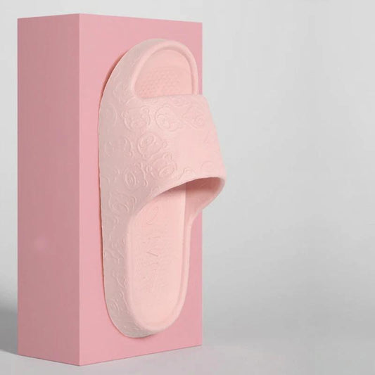 Non-slip Slippers Female Outer Wear 2024 New Bathroom Bathroom Indoor Home Sandals Female Summer Eva - Pink