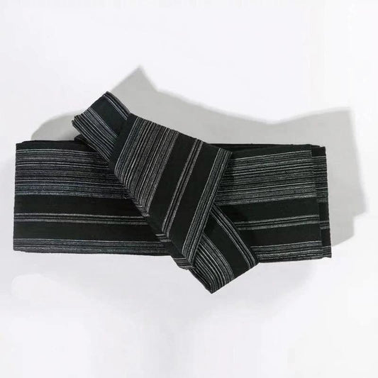 Japanese Kimono Belt, Men Yukata Rigid Kaku Obi Belt - Variante 17