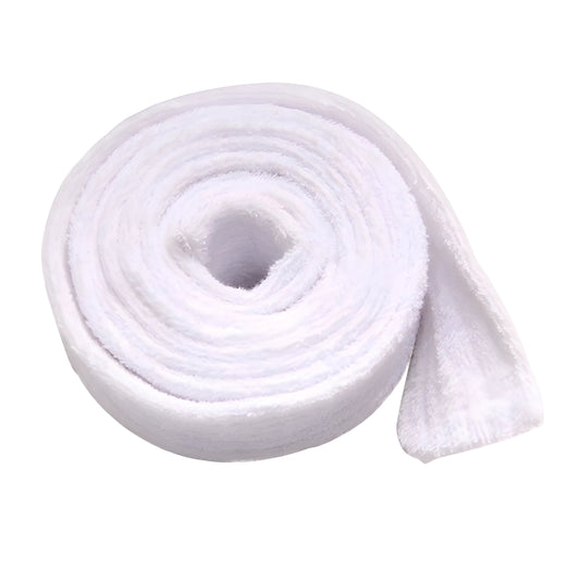 Hotel Bathrobe Belt Tie Flannel Robe Belt Replacement Fleece White Medium Thick T