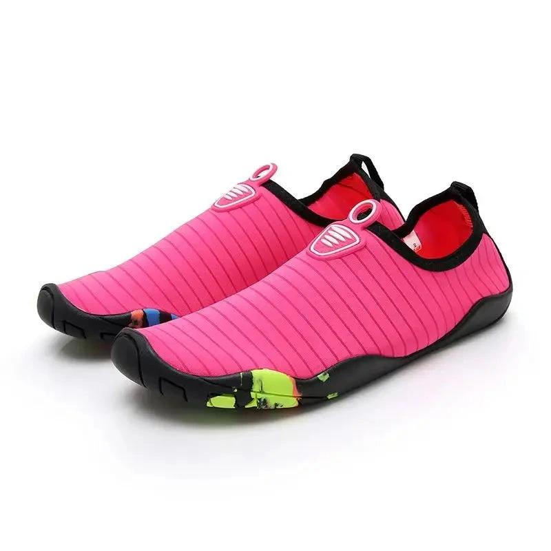 Chaussures de bain B01 rose vif