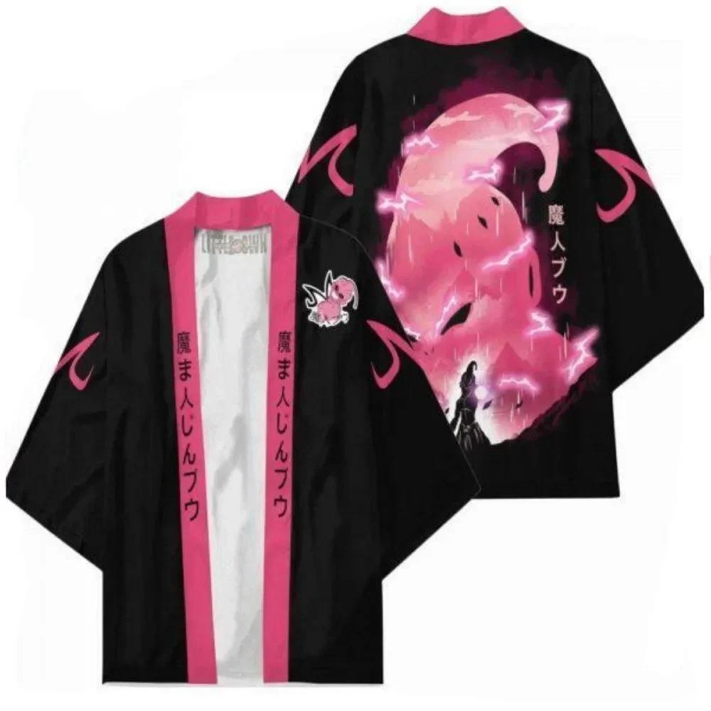 Anime Dragon Ball Kimono Majin Buu Rose