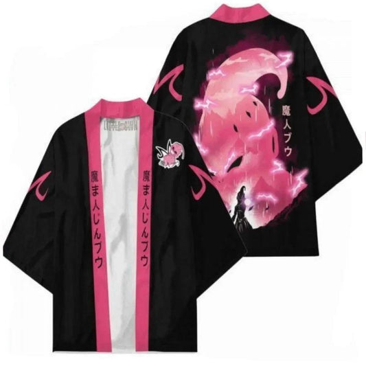 Anime Dragon Ball Kimono Majin Buu Rose
