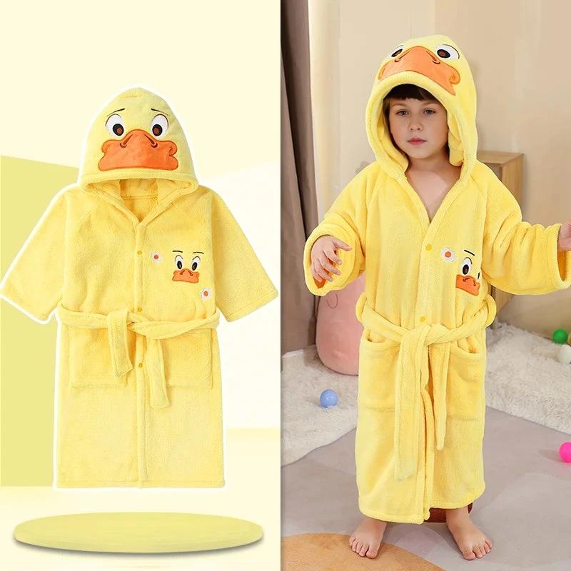 Children Bathrobe Duck Variant