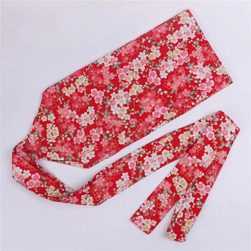 Ceinture de Hanfu Traditionnelle Chinoise Style Japonais Rétro Corset Obi Robe Ceinture Ceinture Kimono Accessoires - Variante 23