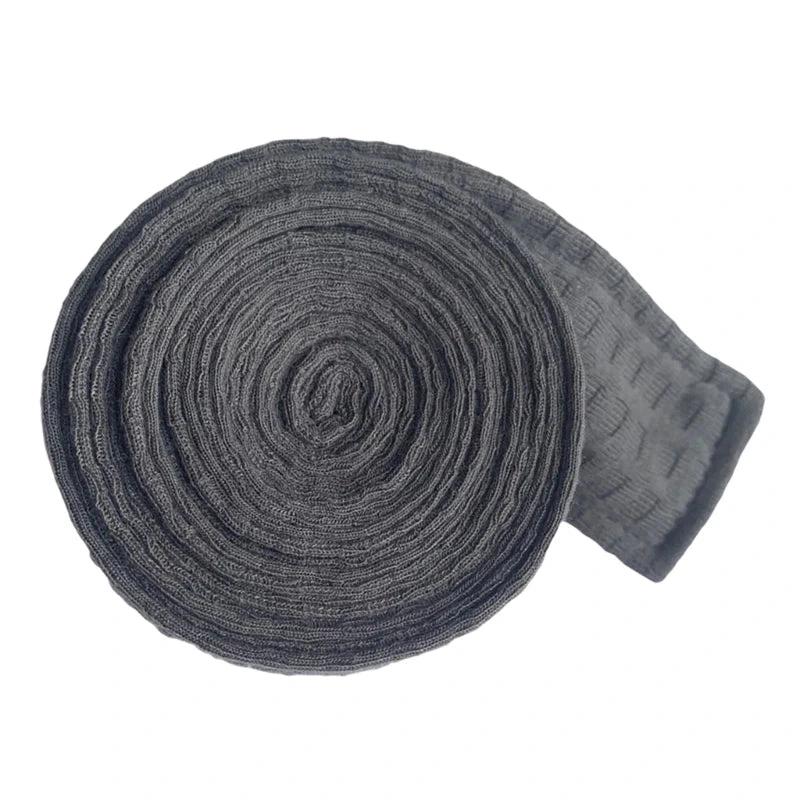 Hotel Bathrobe Belt Tie Flannel Robe Belt Replacement Fleece Gray Thin Waffle