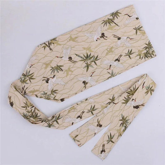 Ceinture de Hanfu Traditionnelle Chinoise Style Japonais Rétro Corset Obi Robe Ceinture Ceinture Kimono Accessoires - Variante 10