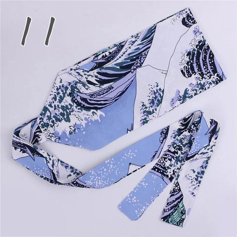 Ceinture de Hanfu Traditionnelle Chinoise Style Japonais Rétro Corset Obi Robe Ceinture Ceinture Kimono Accessoires - Variante 11