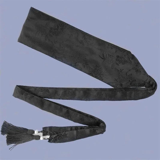 Japanese Retro Embroidered Wide Belt Women Japanese Floral Bronzing Kimono Obi Wide Belt Waistband Yukata Corset Waistband - Variante 26