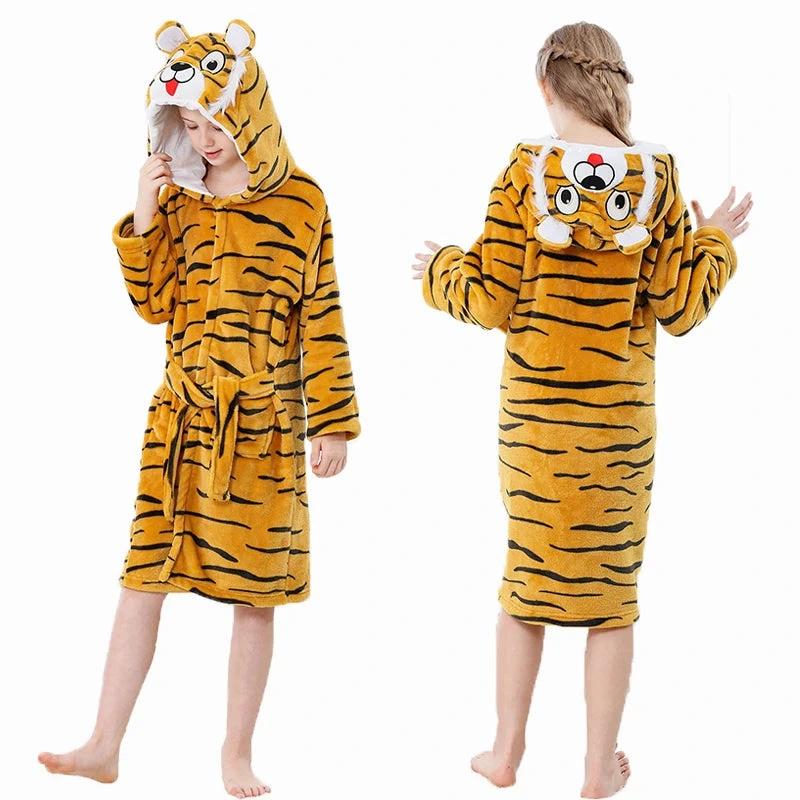 Robe de chambre "Tigre" pour enfant - Variante LS02