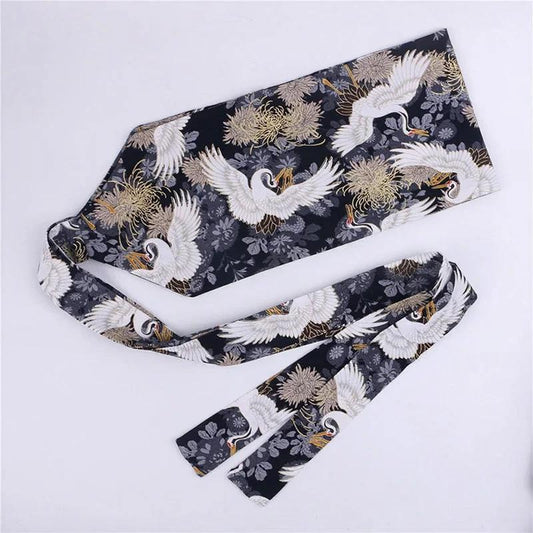 Ceinture de Hanfu Traditionnelle Chinoise Style Japonais Rétro Corset Obi Robe Ceinture Ceinture Kimono Accessoires - Variante 5