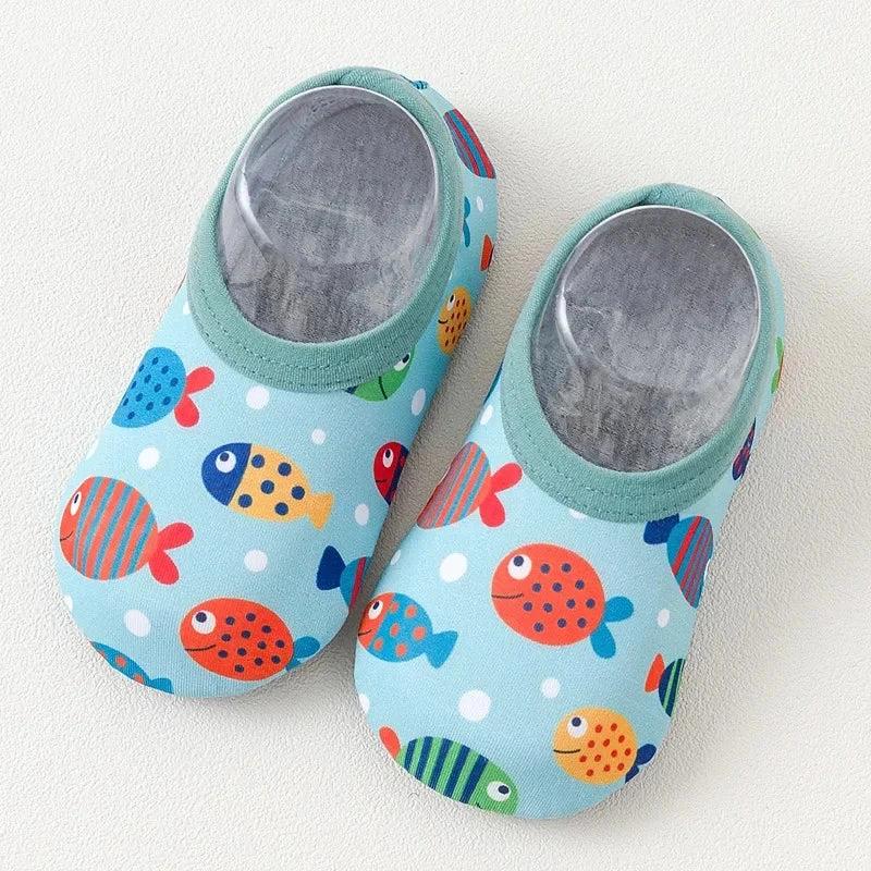 Baby Water Shoes Fish Pattern