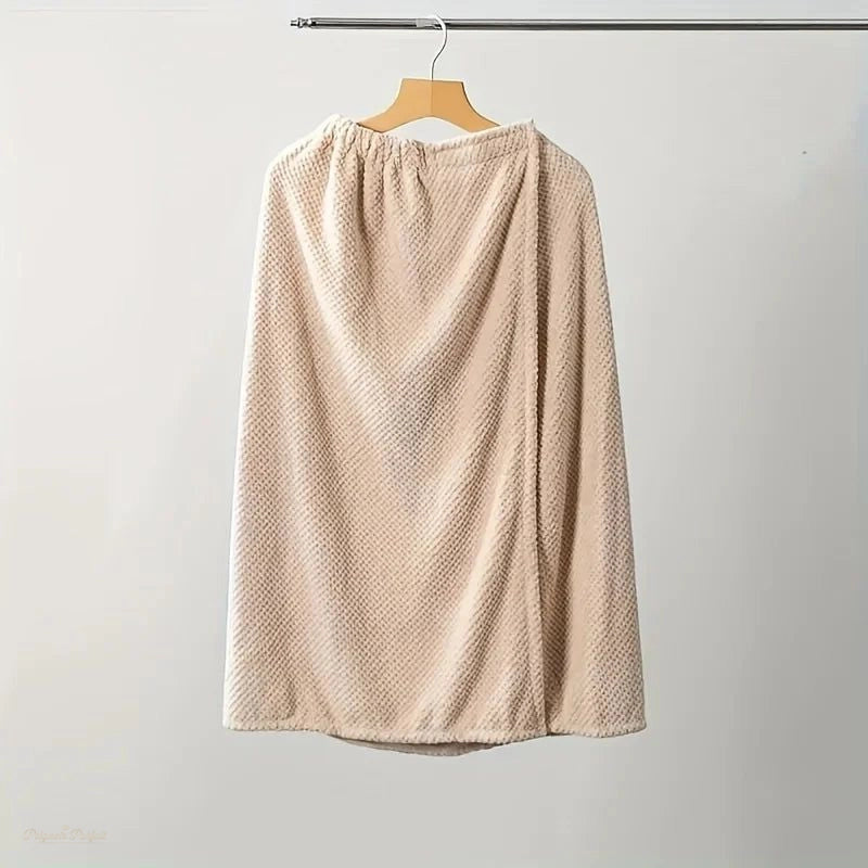 Peignoir Femme Chocolat Chaud Absorbant Séchage Rapide - Chocolat Chaud